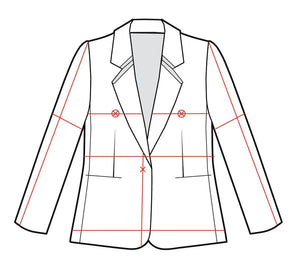 THE TAILORED JACKET- inside & out- COLLINGWOOD