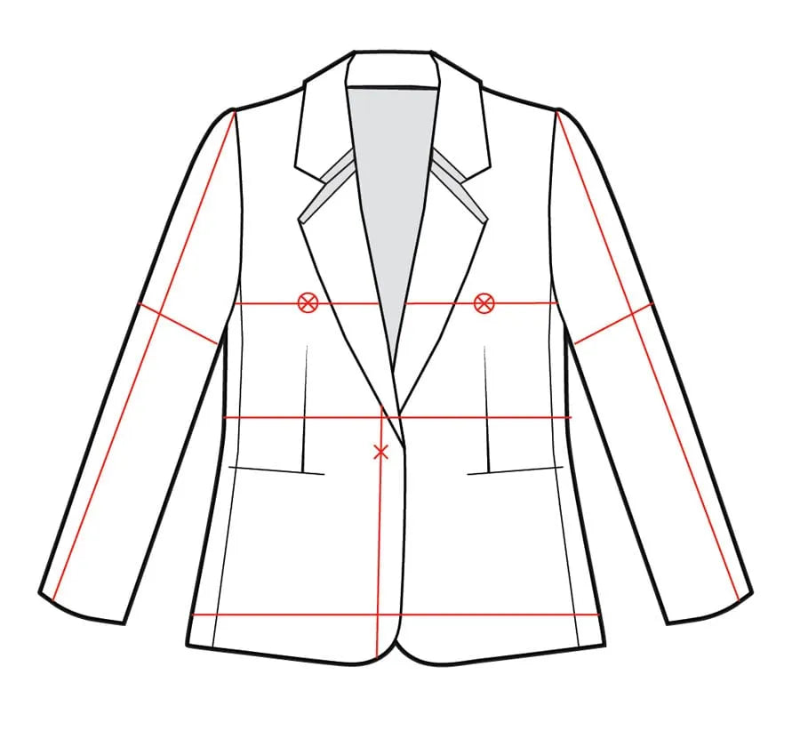 THE TAILORED JACKET- inside & out- COLLINGWOOD