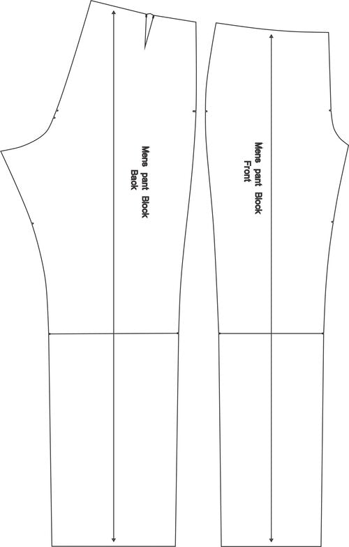 How To Draft A Pants Pattern Detailed Method  The Creative Curator